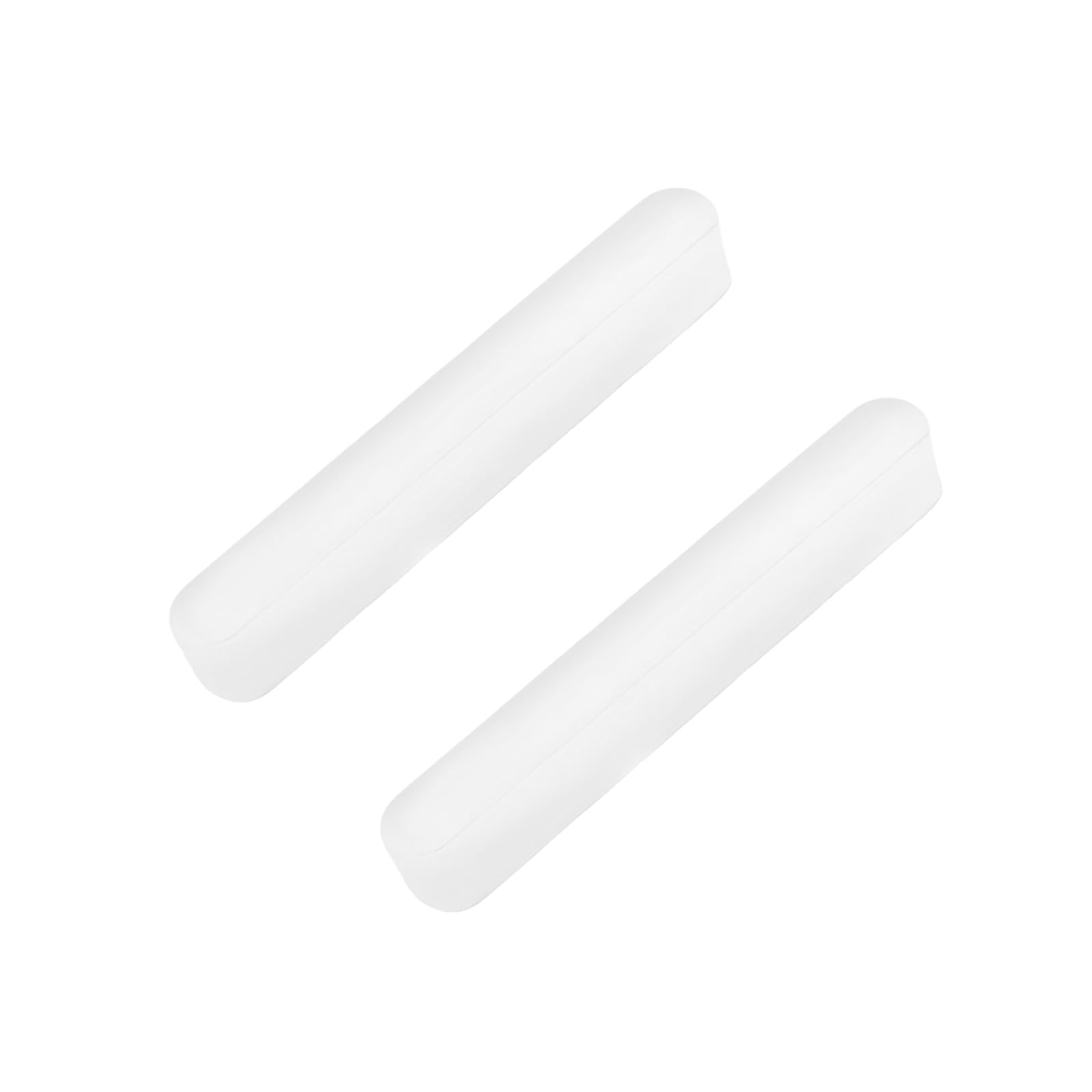 MOROBOR Mini Self-Stick Instant Cabinet Drawer Pulls, 2pcs Acrylic Self-Adhesive Push Pull Handles for Dresser Cabinet Drawer Glass Doors Window/Matte — image 1