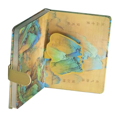 Cuaderno de diseño chino antiguo con acabados premium en tela para notas exclusivas