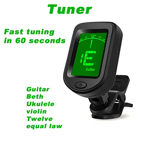 Accordeur de guitare électrique numérique à clipser pour guitare basse chromatique, violon, etc. - Les Beatles, Paul McCartney, John Lennon, RIngo Starr, George Harrison Accordeur de guitare électrique numérique à clipser pour guitare basse chromatique, violon, etc. – Image 7