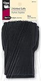 Dritz 55415-3 Knitted Cuffs, Adult Size, Navy (2-Count)