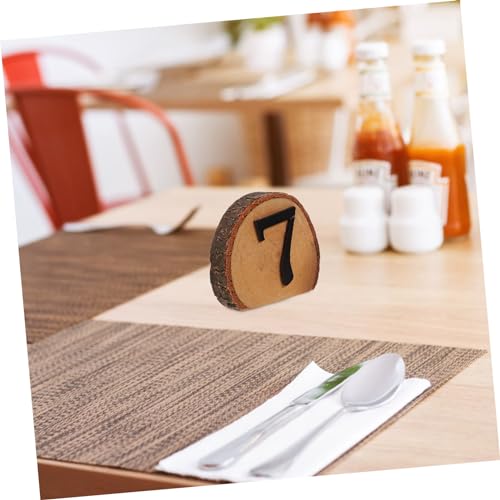 Numéros de table de mariage en bois signalisation banquet