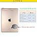 Thankscase Case Compatible for iPad 9.7 inch 2018 2017/ iPad Air 2nd Gen Only, Rotating Case Cover with Stand Build-in Wallet Pocket and Hand Strap for iPad 6th Gen 5th Gen. (Rose Gold)