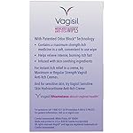 Vagisil Wipes, Anti-Itch Medicated Feminine Vaginal Wipes, Maximum Strength, Instant Relief, 20 Wipes (Pack of 3) - Image 5