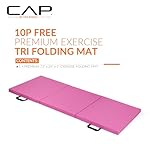 CAP Barbell All Purpose Folding Anti Tear Exercise Training Aerobic Fitness Gym & Gymnastics Balance Mat | Multiple colors - Image 2