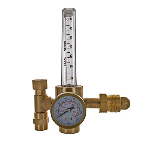 Masterweld WARFM-ARH10 580 Argon Flowmeter Regulator with 10' Hose