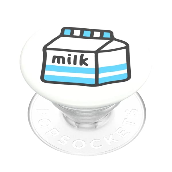 Image of PopSockets Adhesive Phone Grip, Holder- Milk