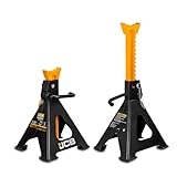 JCB 6 Tonne Heavy-Duty Automotive Jack Stand Set,...