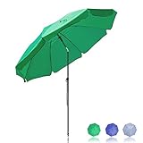 【Sonnenschutz & Regenschutz】: Der Balkonschirm besteht aus 210D Oxford-Gewebe, wasserdicht und UV50+ beständig, wodurch Sie vor der Sonne und im Regen geschützt werden. Sowohl schön als auch wirtschaftlich.