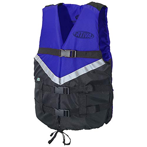 Colete Ativa Novo Canoa 100Kg Azul