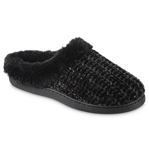 isotoner Womens Chenille Hoodback