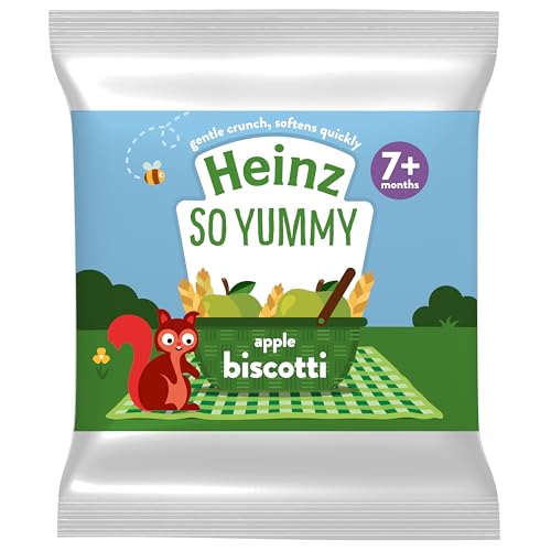 Heinz Baby Food Reduced Sugar Apple Biscotti 60g