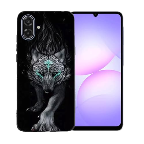 LCEHTOGYE �K�p Samsung Galaxy A07 5G�p�P�[�X�A�K�p Samsung Galaxy A07 5G (6,7")�ƌ݊����̂��钴���^�u���b�N�\�t�gTPU�V���R���Q���P�[�X�ی�J�o�[ - LLM22