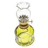 Petite lampe à pétrole en verre : la conception artistique permet à cette lampe à huile en verre de gagner facilement les faveurs des gens, lanterne à pétrole d'intérieur