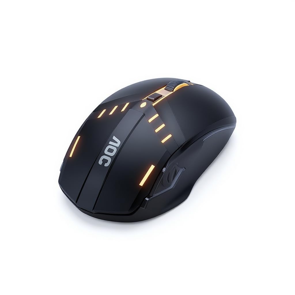 Computer Wired Mouse | Reliable USB Connectivity for Desktop and Notebook | Versatile Gaming, Office, Home Use | Sleek Black Design with Modern Glow | Compact & Ergonomic-image-36