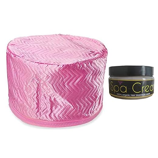 Unique Enterprise® Hair Care Thermal Head Hair Spa Cap Treatment with Beauty Steamer Nourishing Heating Multi Color