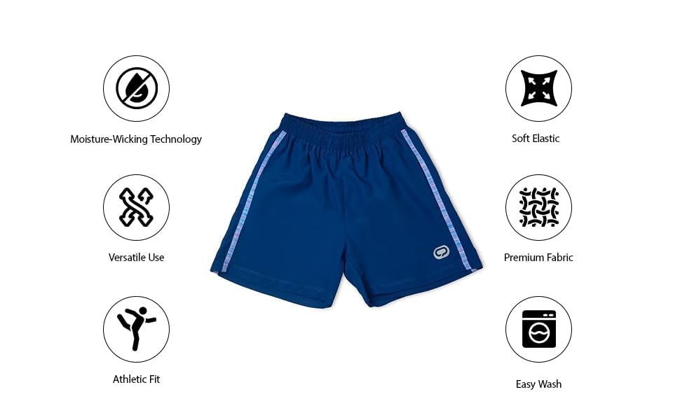 Qiddo Sports Boys' Shorts - 10-11 Years - Black .. - Image 4 thumbnail