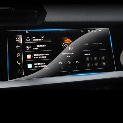 Protection d'écran voiture A3 8Y GPS Sline S3 antichoc anti-rayure