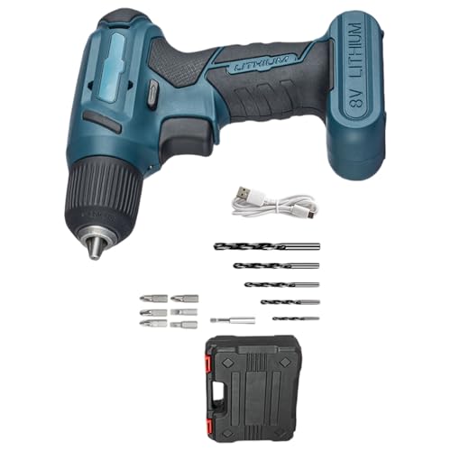 Taladro inalámbrico multipropósito 8V con motor potente miniatura 1