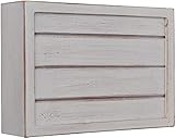 Craftmade CH1305-WW Designer Shiplap Door Chime, Whitewash (6.7'H x 9.3'W)