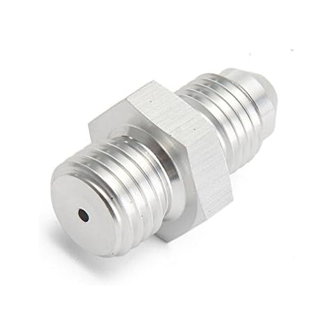 Boost Monkey AN4 to M12x1.5 Straight Adapter Oil Restrictor TD04 Turbo Oil Feed Cover