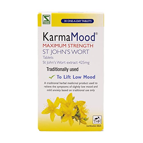 Schwabe KarmaMood St John's Wort Extract Tablets, 425mg, 30 Pack