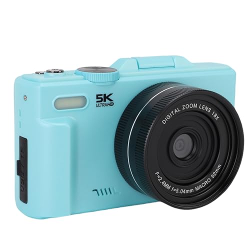 Caméra de Vlog Automatique 5K Écran Flip Dpofirs Caméra Numérique Zoom 18x