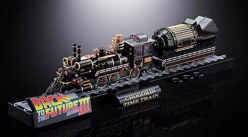 Image of TAMASHII NATIONS - Back to The Future Part III - Time Train Chogokin Figure