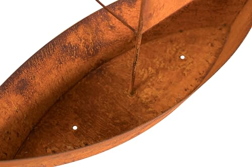 Bornhöft Gartentasche Aus Metall Rost - XXL Pflanzkorb & Windlicht