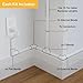 D-Line 157in Cord Cover Kit, Self-Adhesive Wire Hiders, Paintable Cable Raceway to Hide Wires on Wall, Electrical Cable Management - 10x 15.7 Lengths & 19 Accessories - 1.18