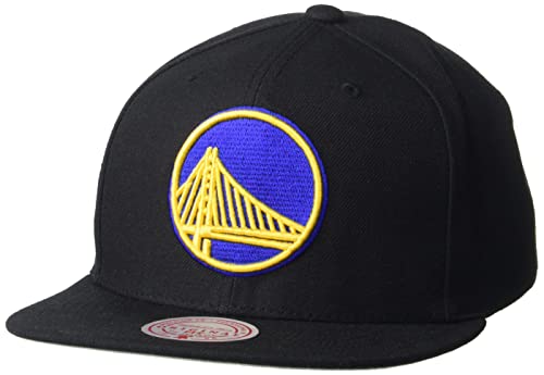 Mitchell & Ness Boné snapback básico, Golden State Warriors preto/cinza, Tamanho nica