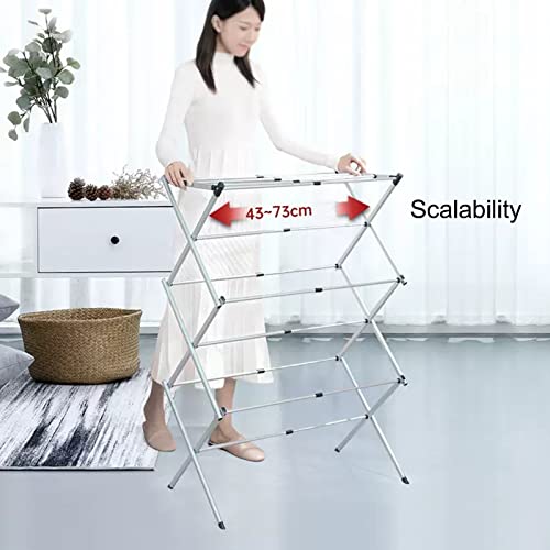 Étendoir à linge pliable intérieur et extérieur grand format - 2