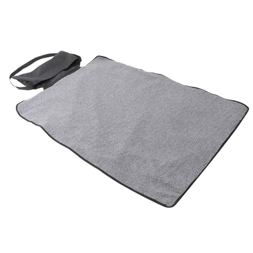 Couverture pliante imperméable pour chiens tapis réchauffant multifonctionnel noir