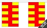 northumberland county council Características: 10 banderas The Flag B054285 Northumberland - Banderines pequeños, Multicolor, 24 x 1 x 23 cm