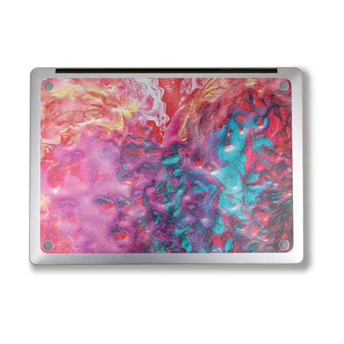 Image of Glossy Glitter Laptop Skin Compatible with Surface Laptop 7 15 inch (2024) - Paint Party - Premium 3M Vinyl Protective Wrap Decal Cover - Easy to Apply | Crafted in The USA by MightySkins