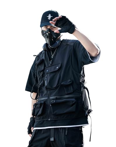Niepce Inc Japanese Streetwear Techwear Men's Vest (US