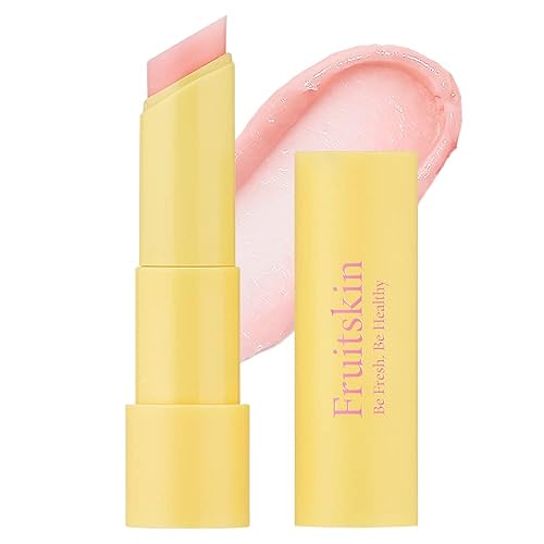 Fruitskin Mantequilla de labios Fresh Fruit Tangerine 011 onzas bálsamo labial hidratante para labios agrietados y agrietados hidratante labial