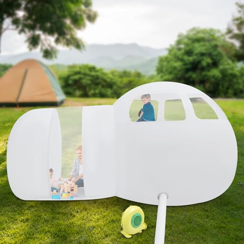 Carpa inflable burbuja 3m x 2.4m con túnel miniatura 2