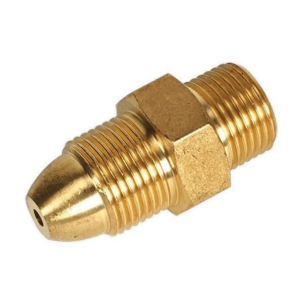Argon Bottle to CO2 Regulator Adapter Connector Gas Fitting 5/8" BSP to W21.8
