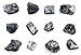 12PK Raw Galena, Mineral Specimens - Approx. 1