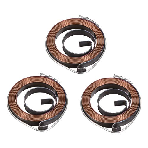 sourcing map 3 Stück Bohrmaschine Feder Hülse Eingabe Rückholfeder 980mm 41x6x0,7mm de