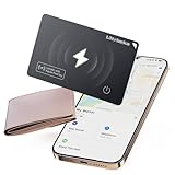 Ultrbeka スマートトラッカー カード型エアタグ｜極薄1.8mm・ワイヤレス充電式・最大10年使用｜Apple「探す」対応 紛失防止タグ｜財布・パスポート用｜置き忘れ防止｜iOS専用 1個