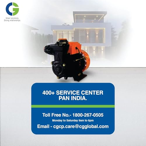Image of CG Flowganga 2 |0.5 HP | Residential Water Pump Self Priming Regenerative | Single Phase | Anti-Jam Winding | Anti-Drip Adaptor | Wide Voltage Range | 1 Year Manufacturer's Warranty