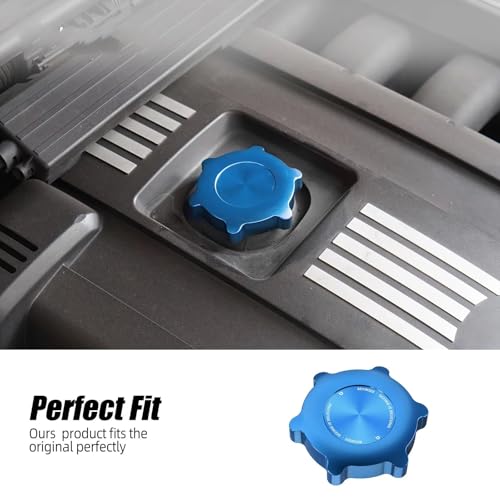 Bouchon d'huile premium bleu compatible BMW E30 11121405452 de rechange