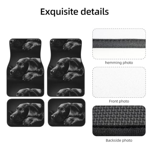 Alfombrillas para coche de neopreno que evitan resbalones y protegen contra el barro 3