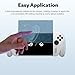 KONXISA 2-Pack Screen Protector for ROG Xbox Ally X, Tempered Glass Gamer Screen Protector, 9 Hardness HD Clear Anti-Scratch Bubble-Free Protective Film