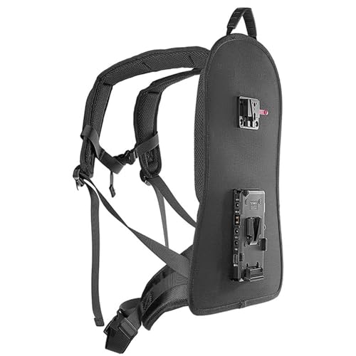 Placa de batería para mochila que reduce el estiramiento y la fatiga en rodajes prolongados