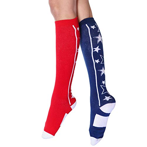 Image of Angelina Novelty Assorted KNEE HIGH Women's Kids Girls Socks