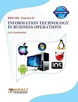 Information Technology in Business Operations 9383525983 Book Cover