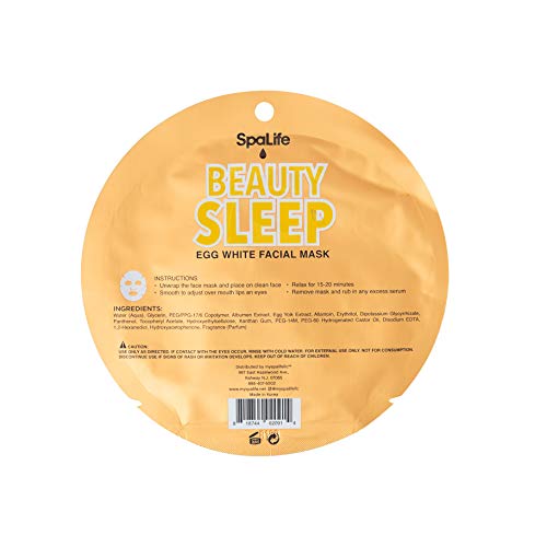 Spalife Beauty Sleep Overnight Egg White Facial Mask 10 Count #TOP2