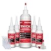 STARBOND Thick CA Glue Complete Refill Kit (453-gram) - Premium Cyanoacrylate Glue for Mitre Joint Bonding, Woodworking, Carpentry, Archery Fletching, 16 oz